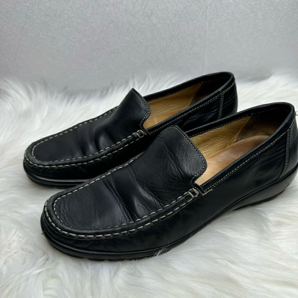 Coach Lianna Leather Slip On Driving Loafers 8.5